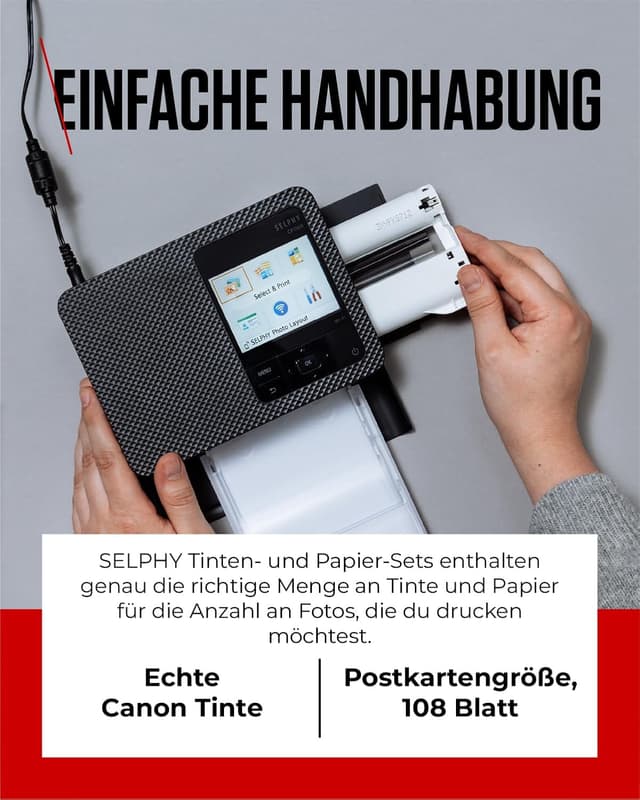 Detalle de Canon SELPHY RP-108 für Fotodruck