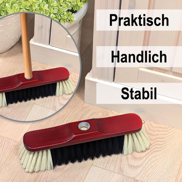 Thumbnail 1 de COM-FOUR Escoba de salón 30 cm