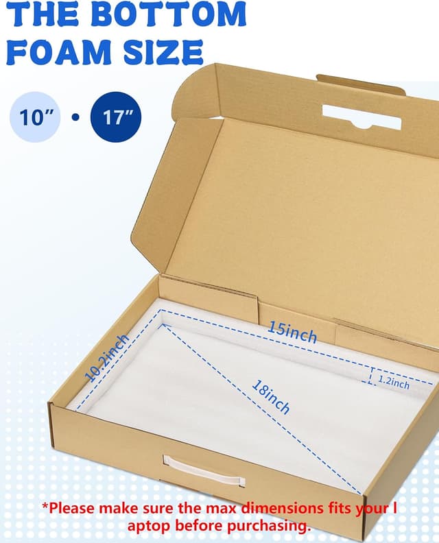 Thumbnail 2 de Yutrchey Laptop Versandkarton bis 17 Zoll