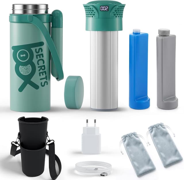 Thumbnail 6 de SECRETSBOX Insulin-Kühlbox Travel Case Big für Diabetiker-Medizin (TSA-genehmigt), inkl. einstellbarem Eisbeutel