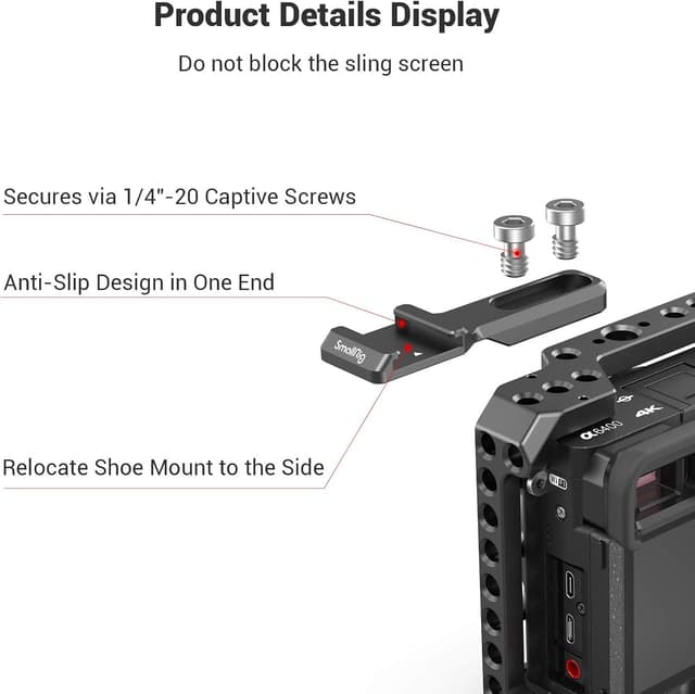 Thumbnail 4 de SMALLRIG 2879 Cold Shoe Extension Mount Adapter đ„