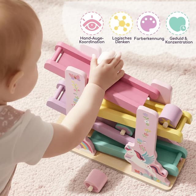 Thumbnail 2 de Lehoo Castle Kugelbahn Holz ab 1 Jahr