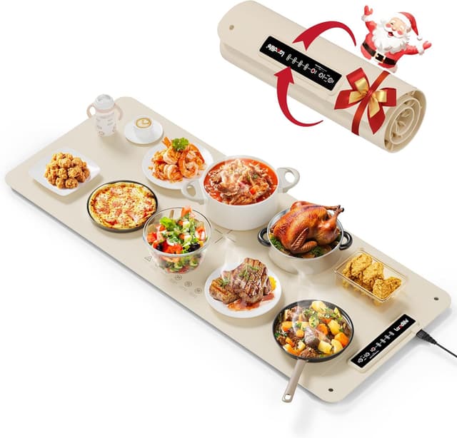 Detalle de XXL Food Warming Mat 36x16 with 4 Temps