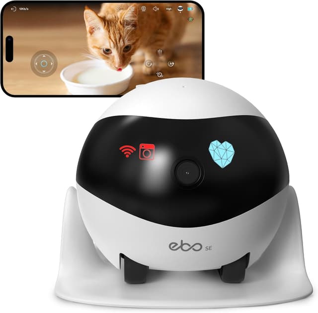 Detalle de Enabot EBO SE FamilyBot 1080P WLAN Kamera