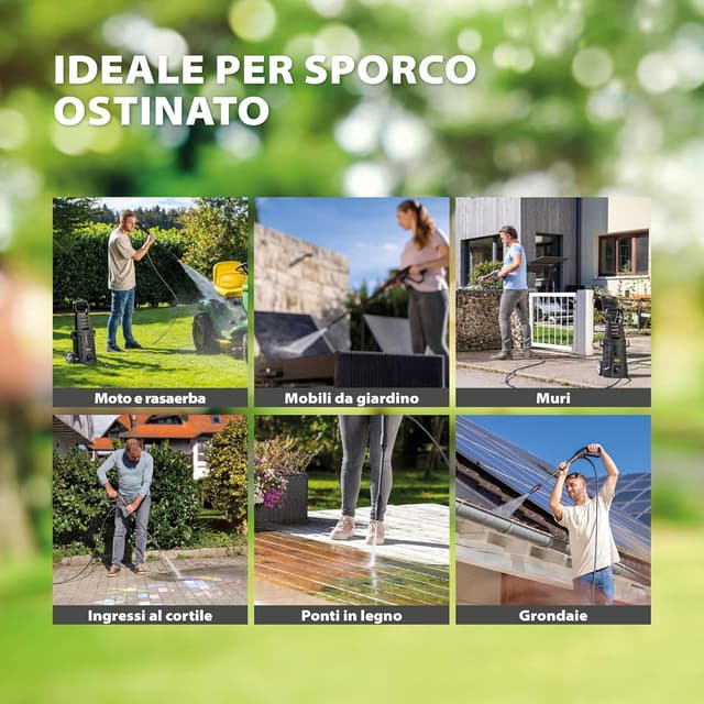 Detalle 2 de Wagner AQUASTORM ADVANCED idropulitrice per pulizia rapida e potente, con ugello standard e turbo