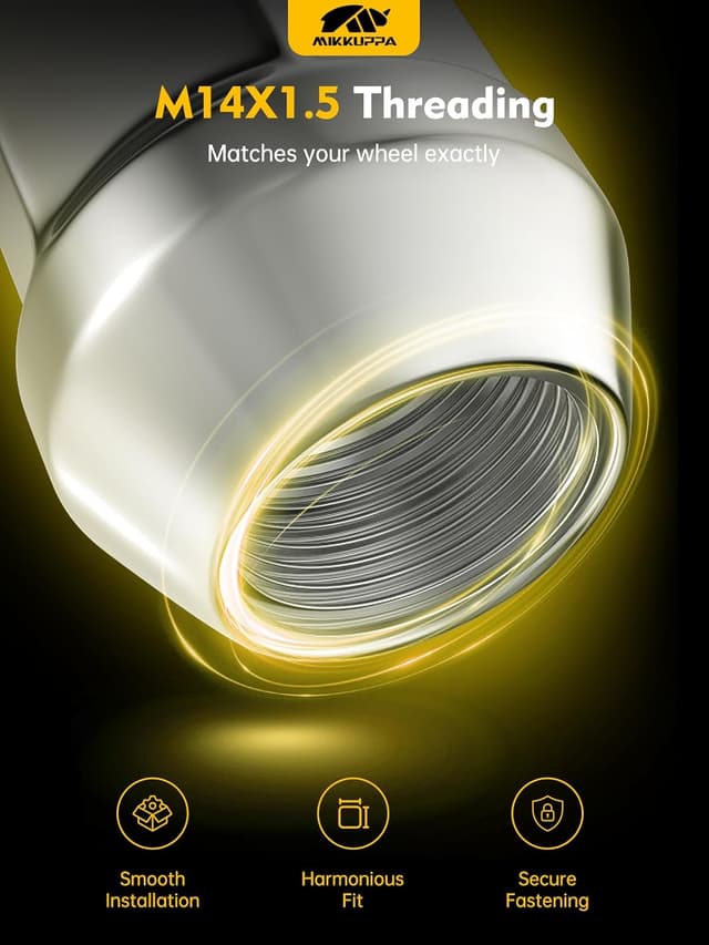Thumbnail 3 de MIKKUPPA M14x1.5 Lug Nuts 24pcs