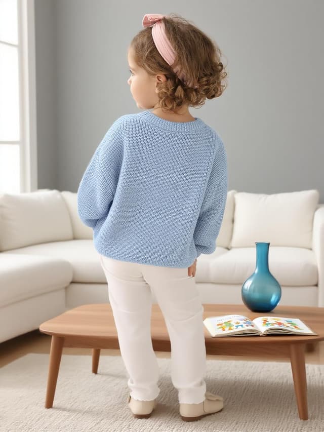 Thumbnail 2 de Naiyafly Knit Sweater 9M-5Y