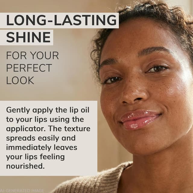 Detalle de lavera Juicy Lips Oil – pflegendes Lip Oil mit Bio-Kokosnuss & Bio-Pfirsich, natürliche Hyaluronsäure