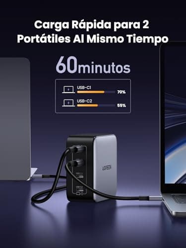Thumbnail 3 de UGREEN Nexode 100W Cargador USB-C ⚡ para MacBook, iPhone, Galaxy