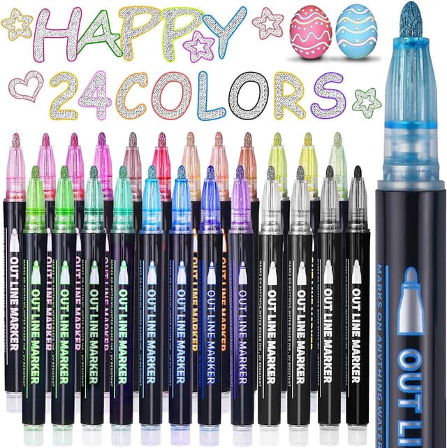 Thumbnail 6 de Maqhpu 12 Glitzerstifte für Kinder 🎨