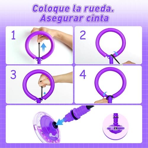 Thumbnail 7 de Hot Bee Skip It recargable violeta 11 años