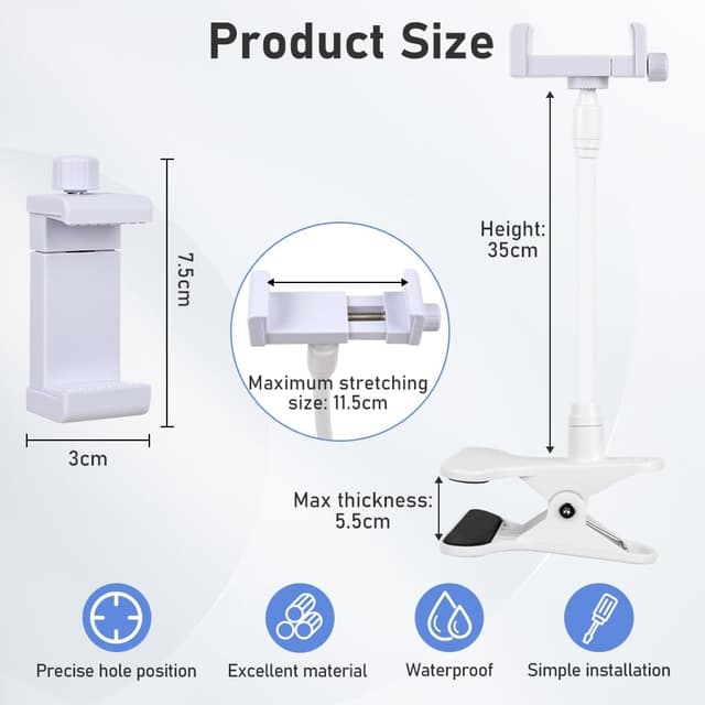 Detalle 2 de OFFCUP Baby Monitor Holder clip for cot