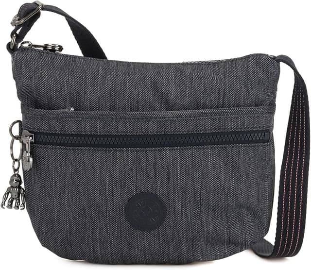 Detalle de Kipling ARTO S Bandolera Pequeña 👜 Active Denim