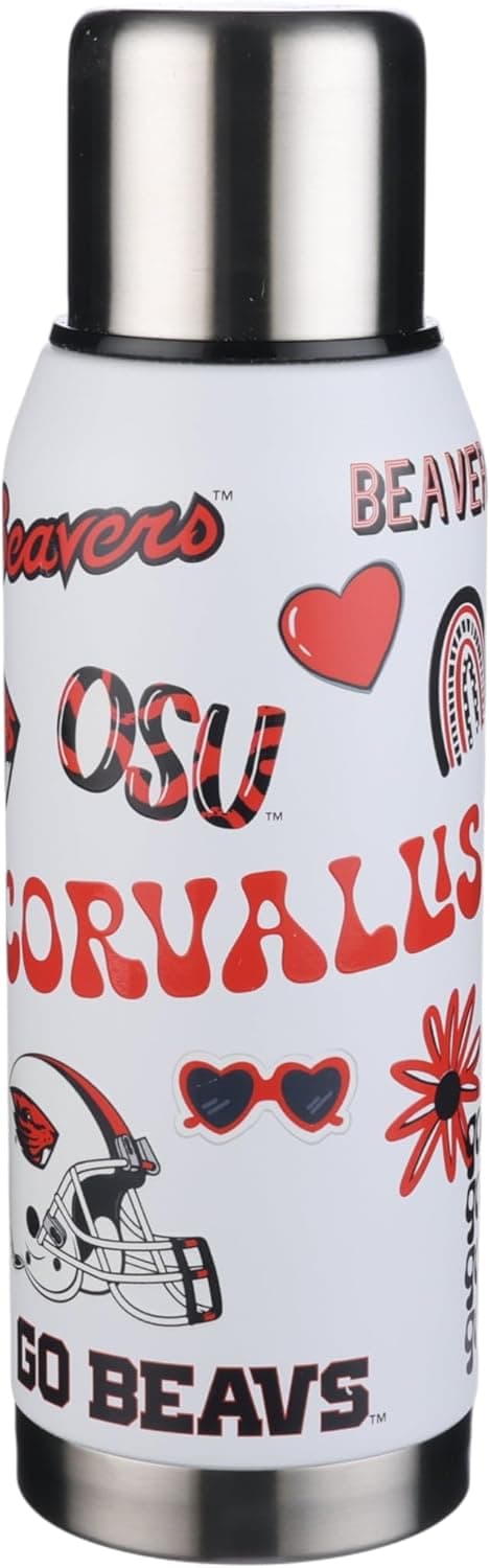 Detalle de The Memory Company Licensed NCAA 34oz Team Spirit Insulated Bottle