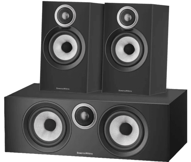 Detalle de Bowers & Wilkins HTM6 S3 + 607 S3 Paar Schwarz