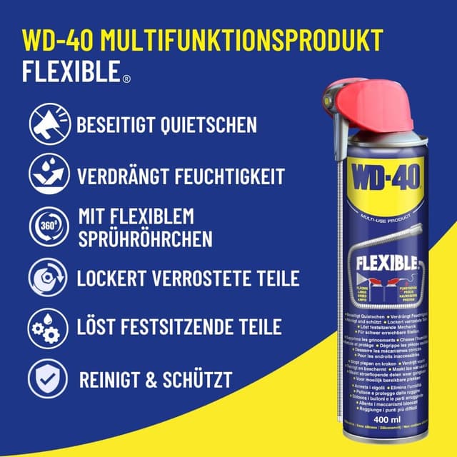 Detalle de WD-40 Multifunktionsprodukt Flexible 400 ml