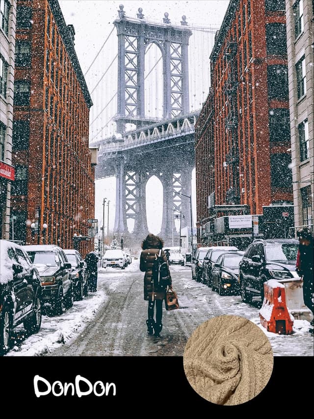 Thumbnail 5 de DonDon sciarpa in lana donna calda e morbida