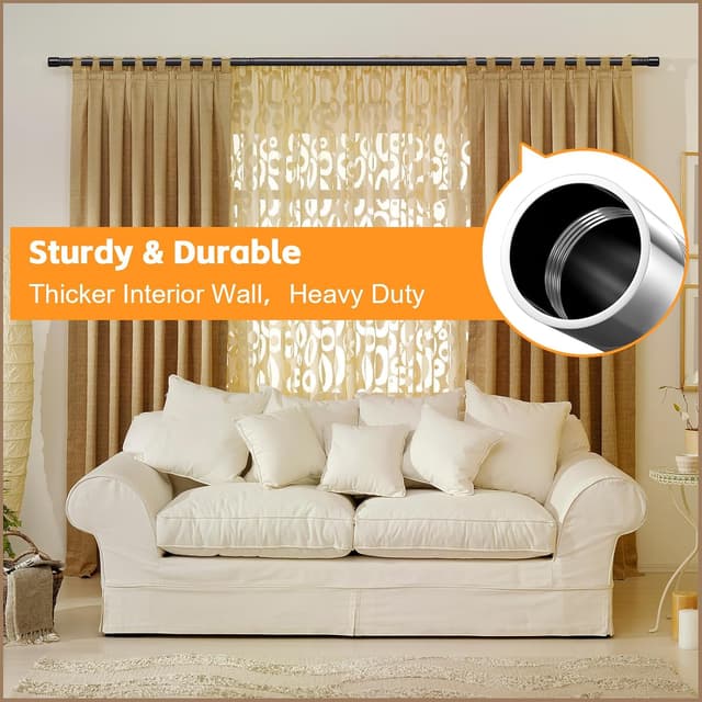 Thumbnail 3 de INFLATION Gardinenstangen 76-198 cm