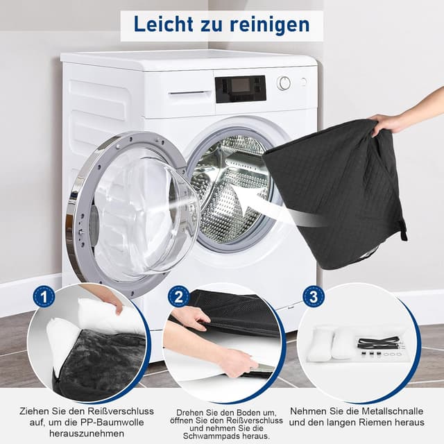 Detalle de Honey Paws Protection Voiture Chien : hamac sécurisé pour panier et siège auto