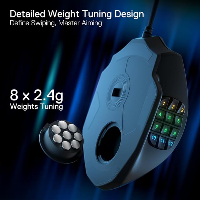 Thumbnail 5 de Redragon M908 IMPACT 12.400 DPI 🖱