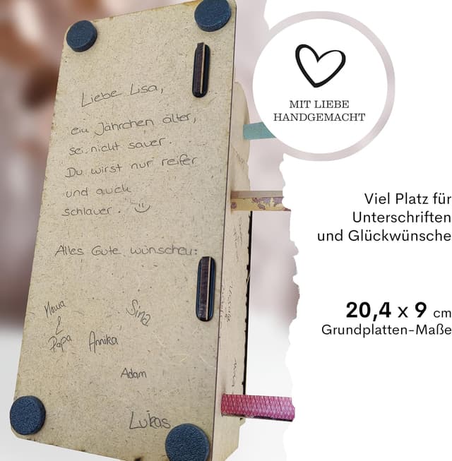 Thumbnail 3 de XL Geldgeschenk 3D Karte Part 2