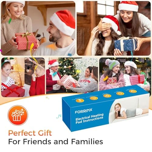 Thumbnail 6 de FORRINX Manta eléctrica lumbar 30x60 cm con apagado automático y 9 niveles de temperatura