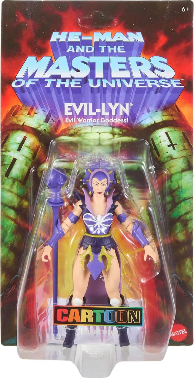 Detalle de Masters of the Universe Origins Evil-Lyn 200X Cartoon Collection Action Figure (5.5 Inch) with Wand