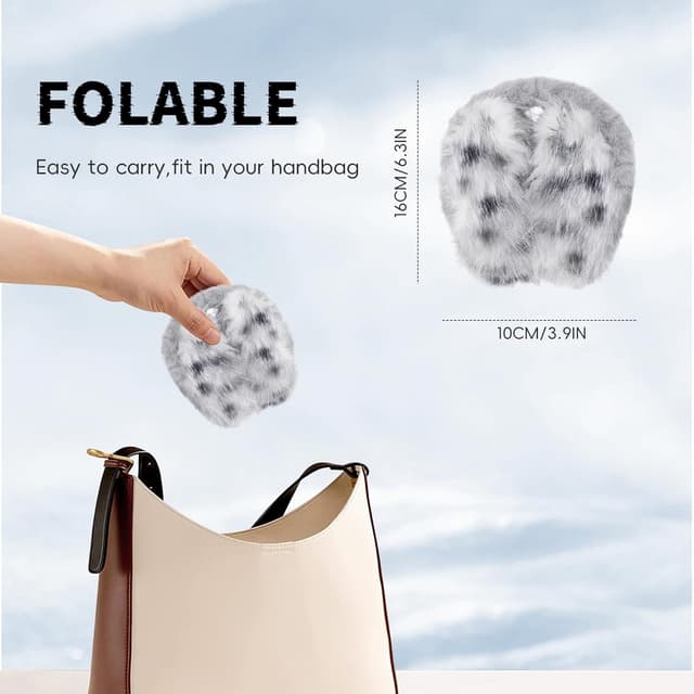 Detalle 2 de Cache-oreilles fausse fourrure 93 g