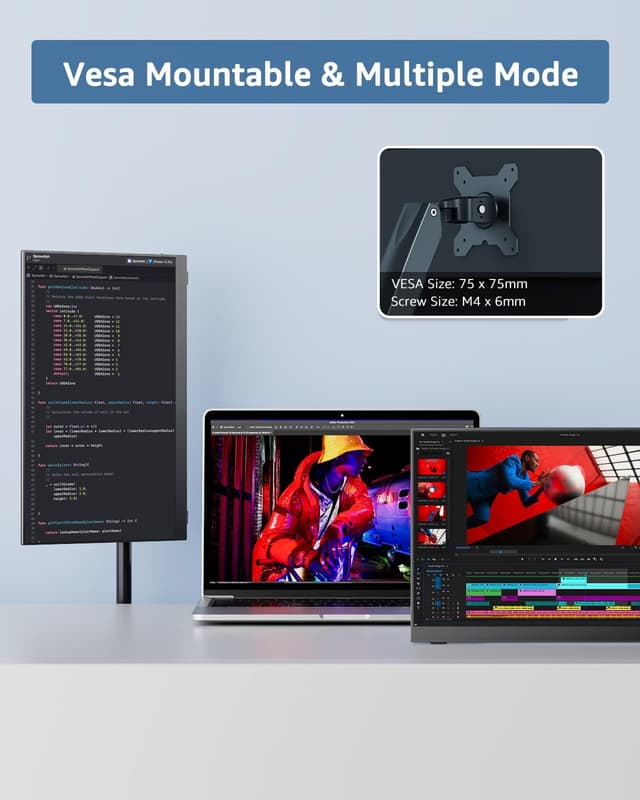 Thumbnail 5 de Yodoit Portable Monitor 15.6" FHD