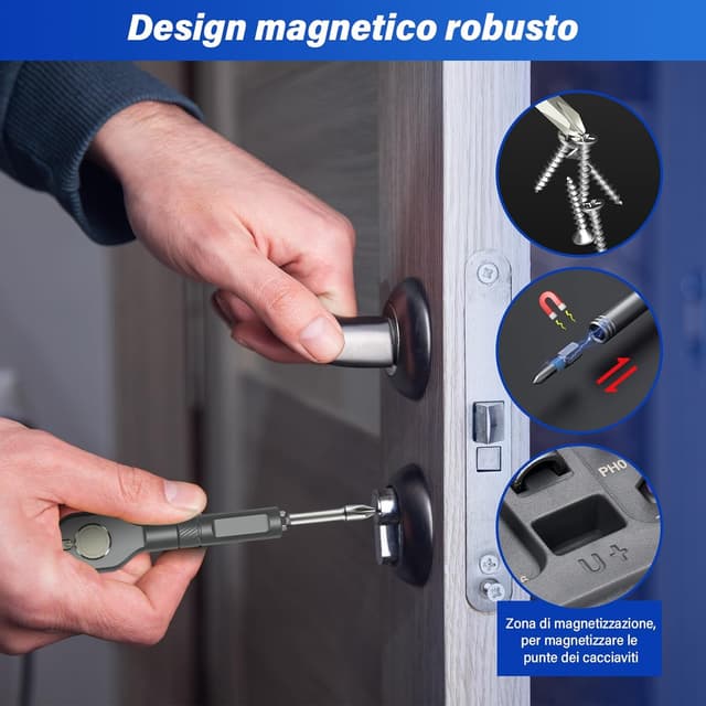 Thumbnail 4 de Koeutoze Set cacciaviti magnetici 42 in 1 per precisione 🛠
