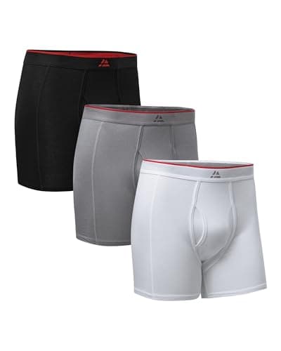 Detalle de DANISH ENDURANCE calzoncillos tipo boxer de bambú para hombre (pack con o sin bragueta)