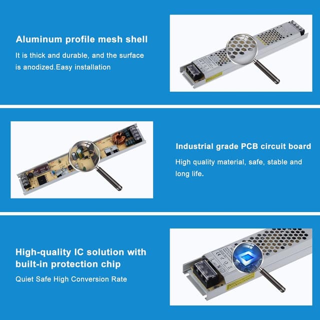 Detalle de 24V 300W YAYZA! LED driver power supply