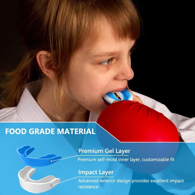 Thumbnail 4 de flintronic Protège-Dents Enfants Lot de 2 🥊