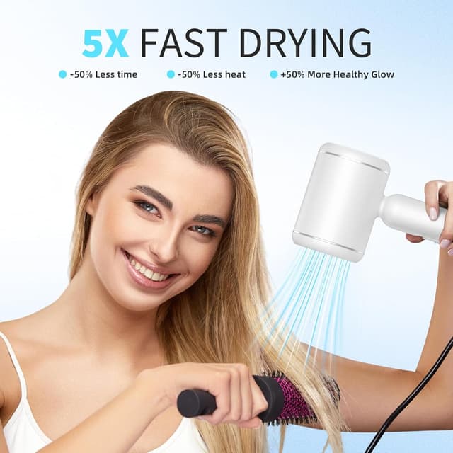 Thumbnail 5 de Hair Dryer Foldable 1800W Travel Hairdryer