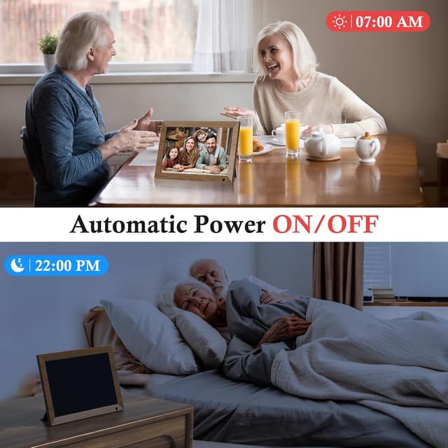 Thumbnail 5 de AHOWAI 32GB 10.1 Inch Digital Photo Frame