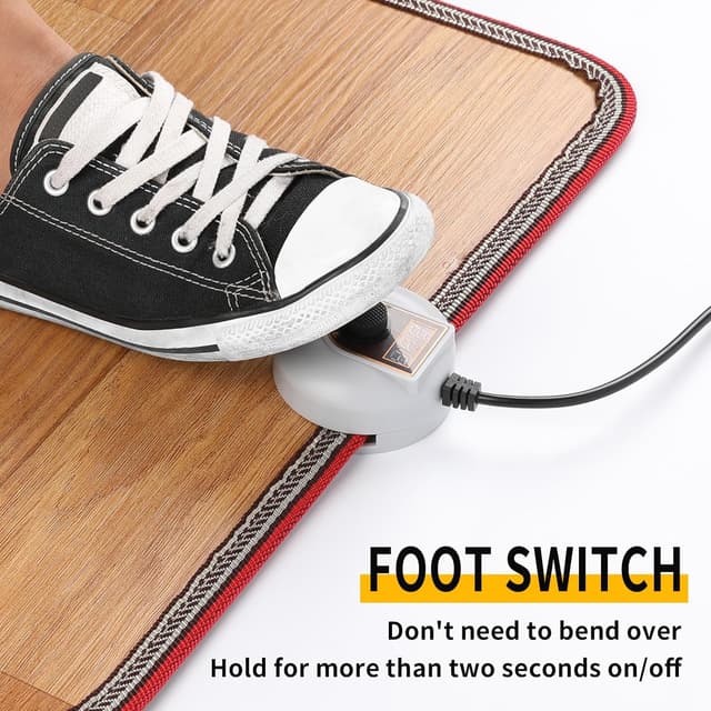 Thumbnail 2 de Livtribe AC 230V Beheizte Bodenmatte 45×32 cm 🦶