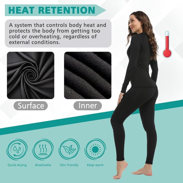 Thumbnail 3 de Hyeek Completo termico donna manica lunga per sport