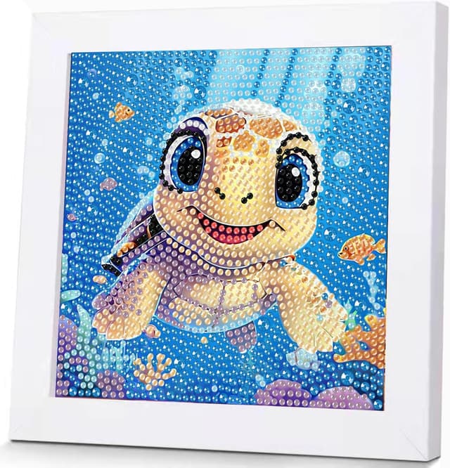 Imagen de WEMEON Schildkröten Diamond Painting 18x18 cm 🎨 en OfertitasTOP