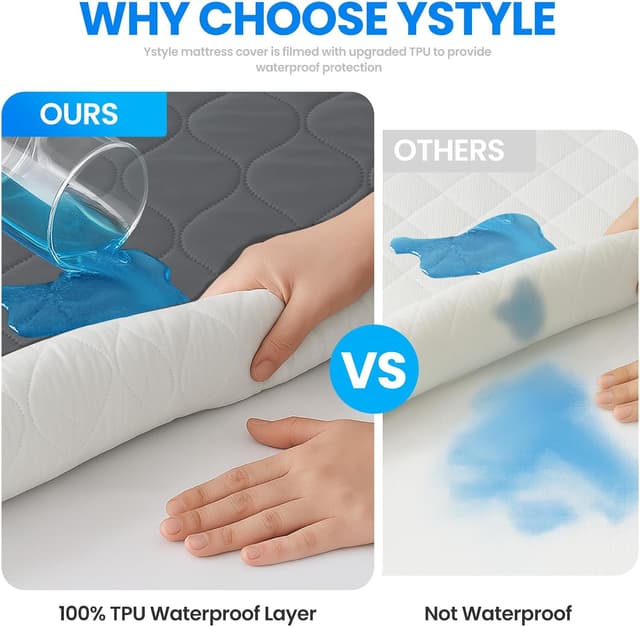 Detalle 1 de Ystyle protège matelas imperméable 160x200