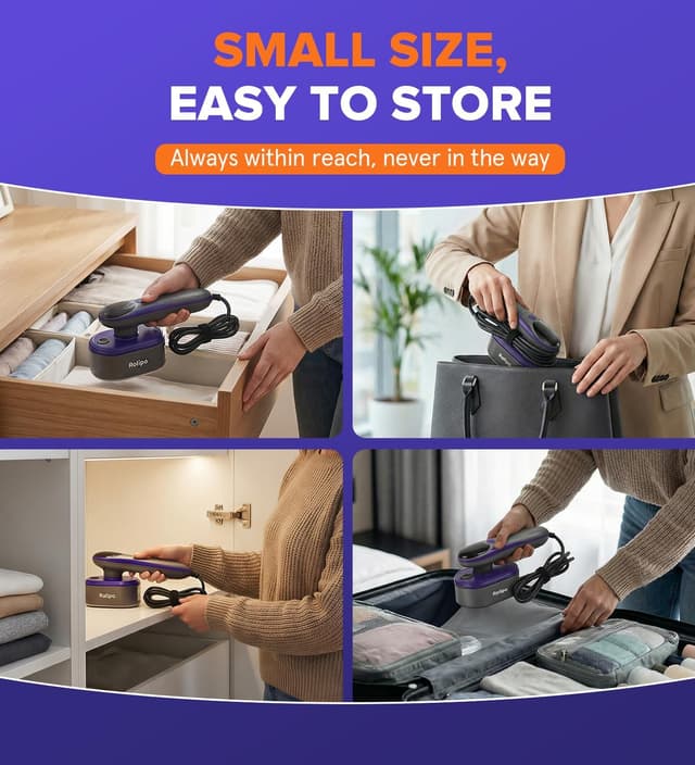 Detalle 1 de Rolipo Clothes Steamer 1200W