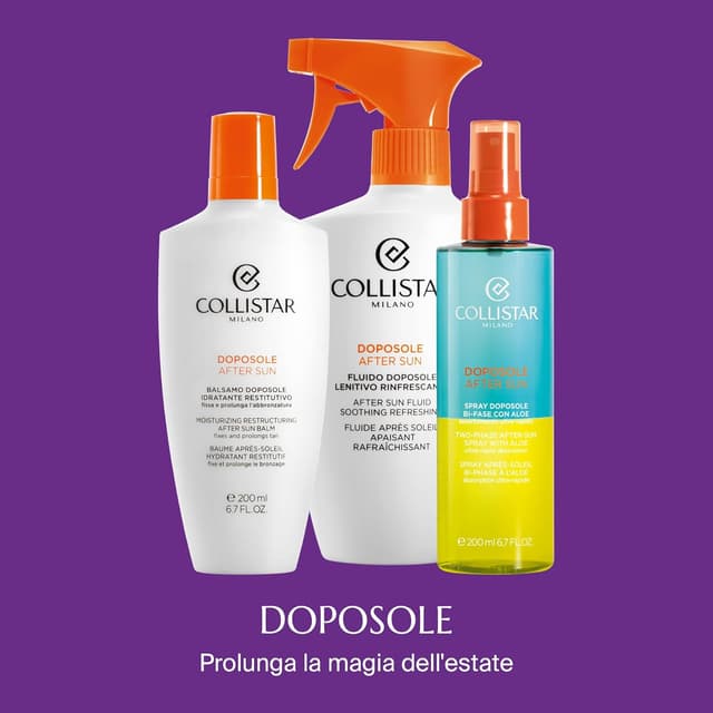 Detalle de Collistar Crema Doposole Superidratante Rigenerante per pelli secche, 200 ml