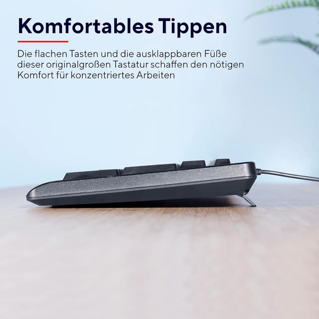 Thumbnail 2 de Trust Taro Tastatur‑ und Maus‑Set 180 cm USB