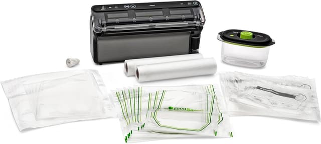 Detalle de FoodSaver Elite All-in-One Liquid+ Vacuum Sealer with Bags