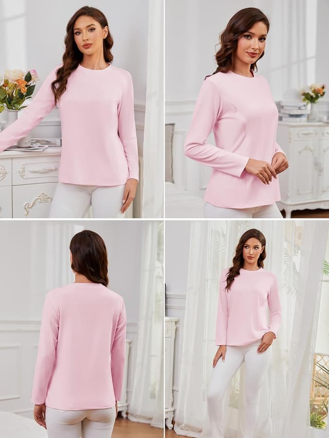 Detalle 2 de Love2Mi 3er Pack Stillshirt Langarm S–XXL