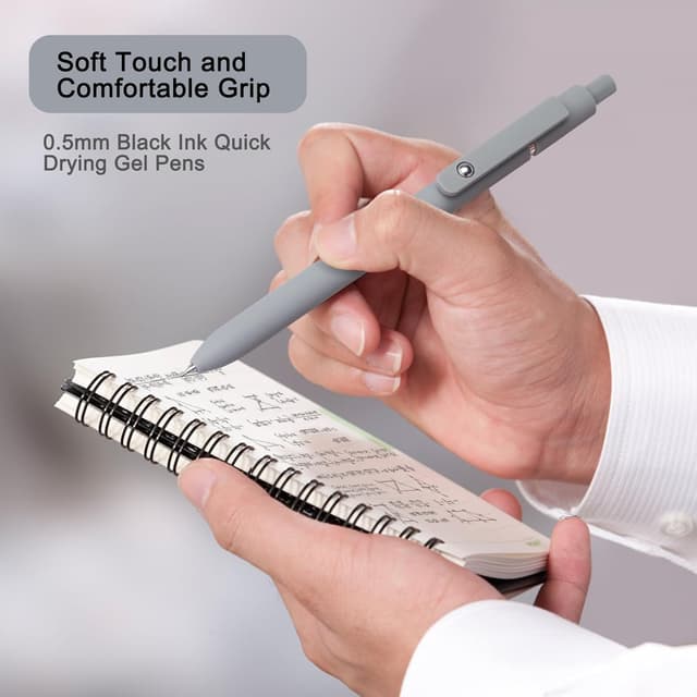 Thumbnail 5 de FIOVER Gel Pens 5pc 0.5mm Black Ink