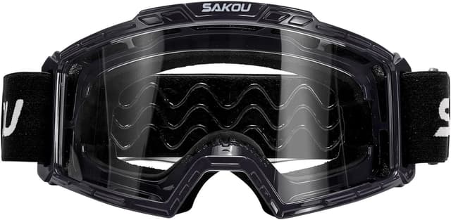 Detalle de SAKOU Anti-Fog Kids Youth Motorcycle Motocross Goggles (Ages 3–12)