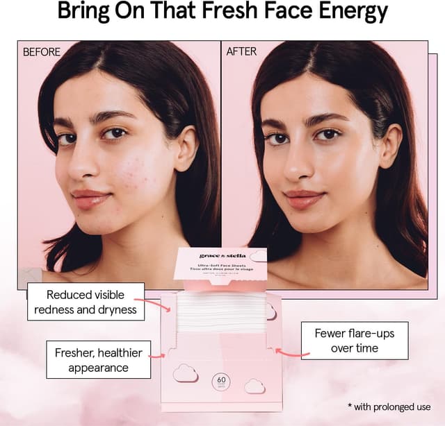 Thumbnail 3 de grace & stella Face Towels Disposable 60ct