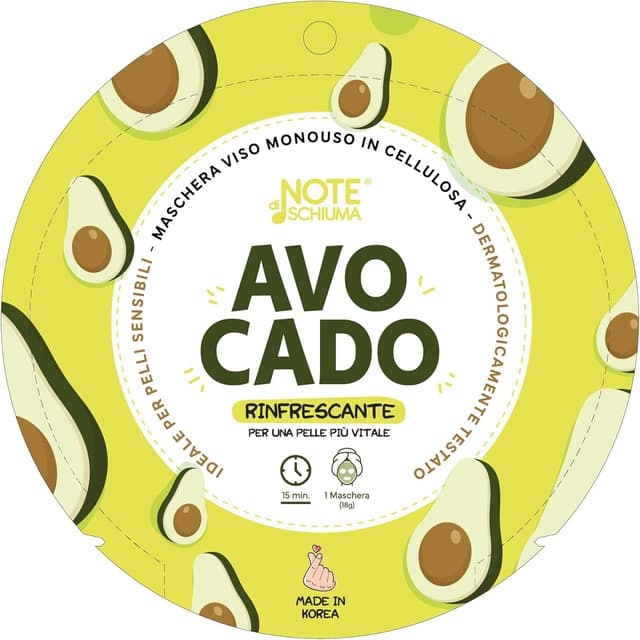 Detalle de Maschere Viso Coreane K-Beauty Routine con collagene e vitamina E – Idratanti e nutrienti (6 pezzi misti)