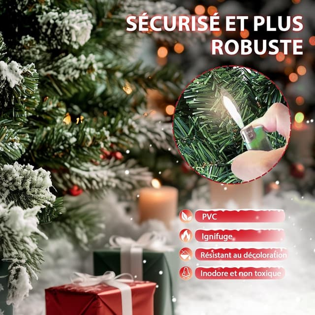 Thumbnail 2 de EXRACING Sapin de Noël Premium 195 cm