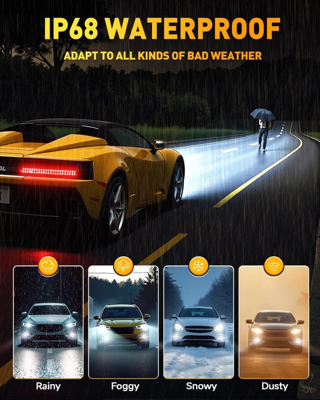 Thumbnail 5 de Termitor LED D3S Bulbs 36,000 lm 6500K HID Replacement